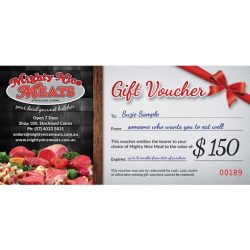 meat gift voucher