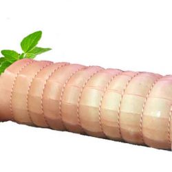 pork loin roast rind on